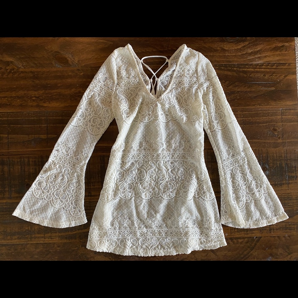 Lace Beach Coverup